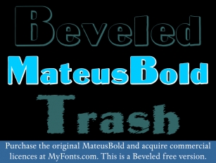 MateusBold Font Download