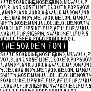 THESORDEN Font Download