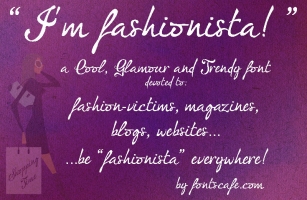 I'm fashionista! Font Download