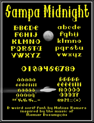 Sampa Midnigh Font Download