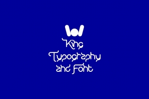 KING OF font And Typography Font Download