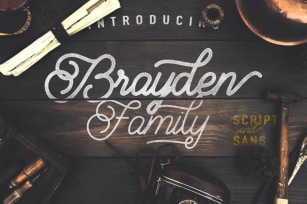 Brayden Family Font Download