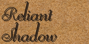 Reliant Shadow Free Font Download