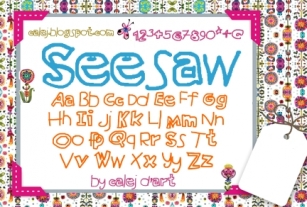 Seesaw Font Download