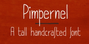 DK Pimpernel Font Download