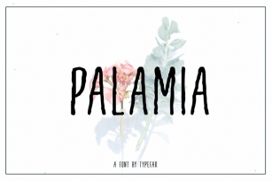 Palamia Handwritten  Font Font Download
