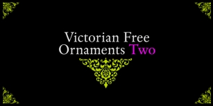 Victorian Free Ornaments Tw Font Download
