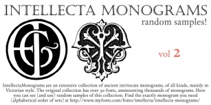 Intellecta Monograms Random Tw Font Download