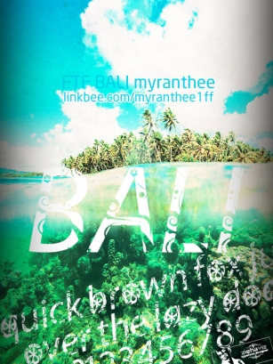 FTF Bali Myranthee Font Download