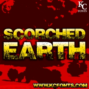 Scorched Earth Font Download