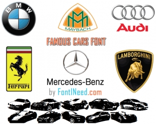 Famous Cars Font Download