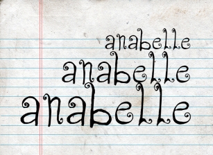 CF Anabelle Font Download