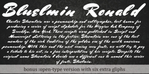 Bluelmin Ronald Font Download