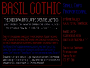 Basil Gothic NBP Font Download