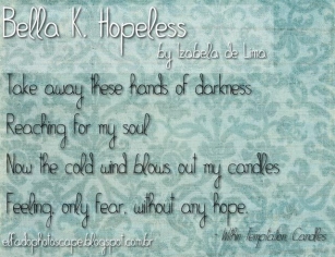 Bella K. Hopeless Font Download