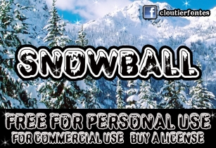 CF SnowBall Font Download