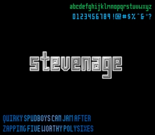 Stevenage NBP Font Download
