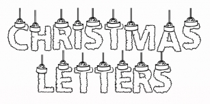 CF Chritsmas Letters Font Download
