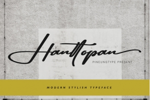 Hanttopan Font Download