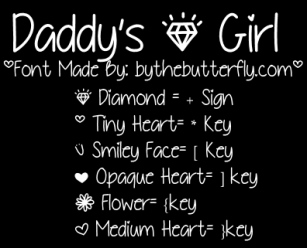 Daddys Girl Font Download