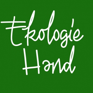 Ekologie Hand Font Download