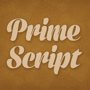 Prime Scrip Font Download
