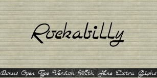 Rockabilly Font Download