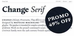Change Serif Font Download