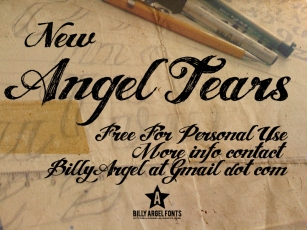ANGEL TEARS Font Download