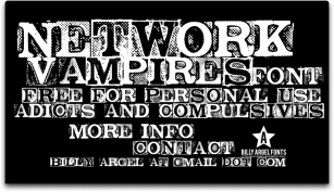 NETWORK VAMPIRES Font Download