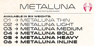 Metaluna Font Download