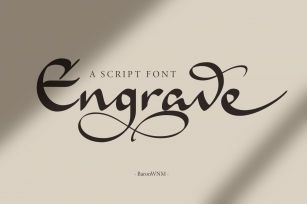 Engrave Font Download