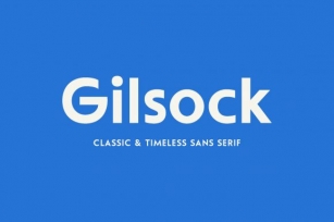 Gilsock Font Download