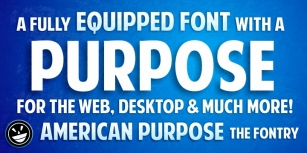 American Purpose Font Download
