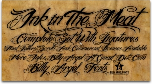 Ink In The Mea Font Download