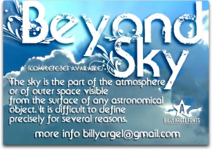 Beyond Sky Font Download