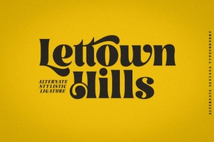 Lettown Hills Font Download