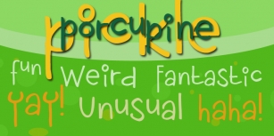 DK Porcupine Pickle Font Download
