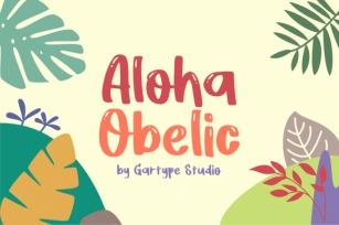 Aloha Obelic Font Download