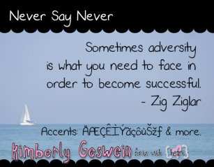 Never Say Never Font Download