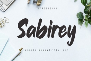Sabirey Font Download