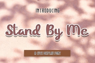 Stand by Me Font Download