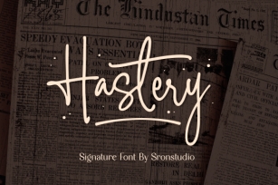 Hastery Font Download