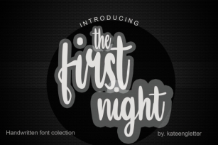 The First Night Font Download