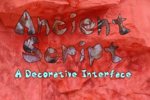 Ancient Script Font Download