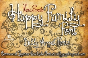 HAPPY FAMILY Font Download