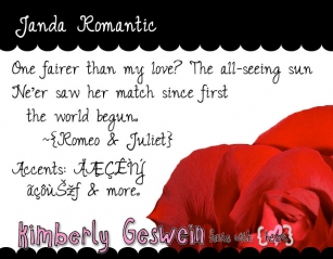 Janda Romantic Font Download