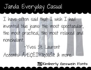 Janda Everyday Casual Font Download