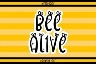 Bee Alive Font Download