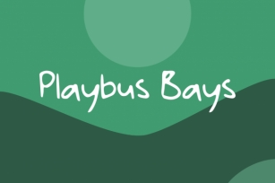 Playbus Bays Font Download